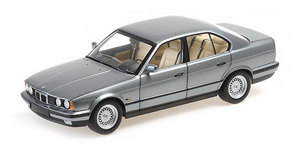 Модель 1:18 BMW 535i (E34) - 1988 - GREY METALLIC