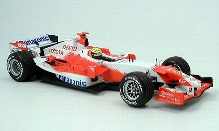 Модель 1:18 Panasonic Toyota Racing №7 ShowCar Prasentation (Ralf Schumacher)