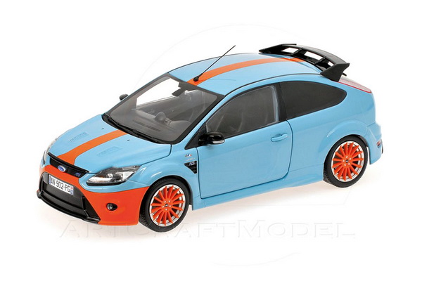 Модель 1:18 Ford Focus RS - Le Mans CLASSIC EDITION - BLUE - 1968 Ford GT40 TRIBUTE