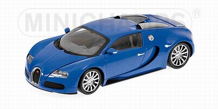 Модель 1:18 Bugatti Veyron - 2-tones blue