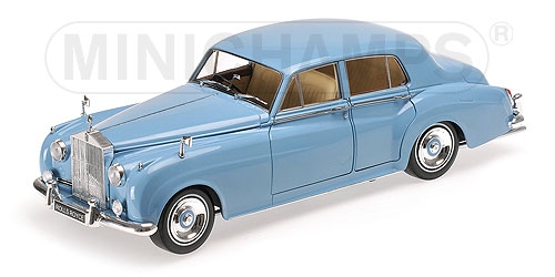 Модель 1:18 Rolls-Royce Silver Cloud II - blue
