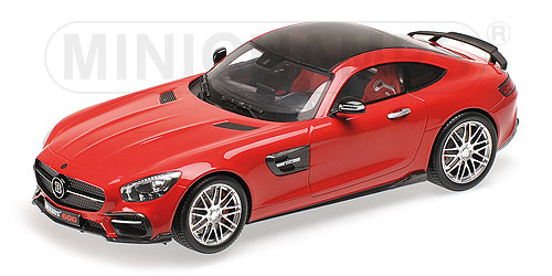 Модель 1:18 Brabus 600 Basis Mercedes-Benz AMG GT S - red (L.E.333pcs)