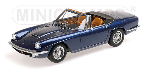 Модель 1:18 Maserati Mistral Spyder - blue met