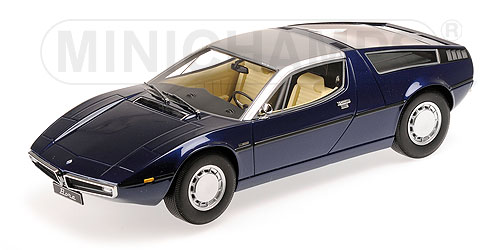 Модель 1:18 Maserati BORA - 1970 - DARK BLUE METALLIC