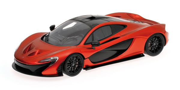 McLaren P1 - orange met 107133300 Модель 1:18