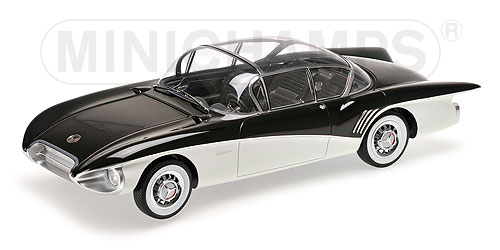 Модель 1:18 Buick Centurion Concept - black/white