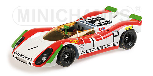 Модель 1:18 Porsche 908 02 Spyder №1 Nurburgring (Brian Redman - Joseph Siffert)