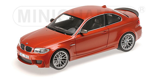 Модель 1:18 BMW 1er M Coupe - orange met