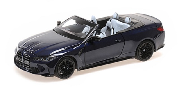 BMW 4-series M4 (g83) Cabriolet (2020), Blue 110021031 Модель 1:18