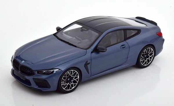 Модель 1:18 BMW M8 Competition Coupe 2020 grey-blue-metallic