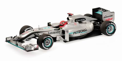 Модель 1:18 Mercedes GP Petronas MGP W01 (Michael Schumacher)