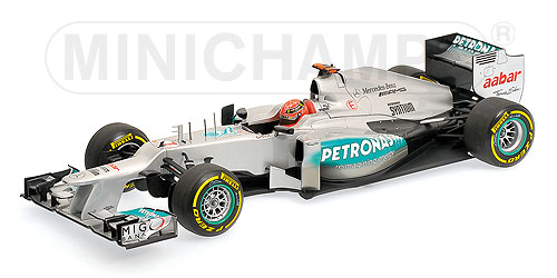Модель 1:18 Mercedes GP Petronas F1 Team W03 (Michael Schumacher)