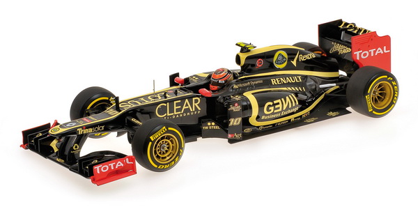 Модель 1:18 Lotus Renault E20 №10 (Romain Grosjean)
