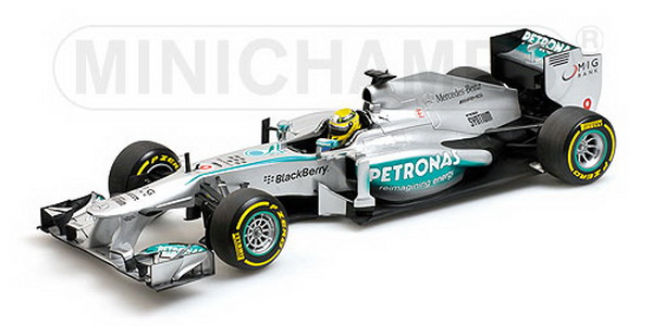 Модель 1:18 Mercedes-AMG Petronas W04 №9 (Nico Rosberg)
