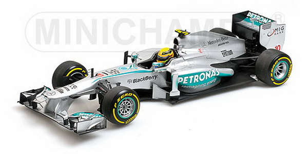 Модель 1:18 Mercedes-AMG Petronas W04 №10 (Lewis Hamilton)