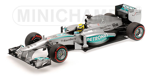 Модель 1:18 Mercedes-AMG Petronas W04 №9 Winner GP Monaco (Nico Rosberg)