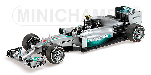 Модель 1:18 Mercedes-AMG Petronas F1 Team W05 (Nico Rosberg)