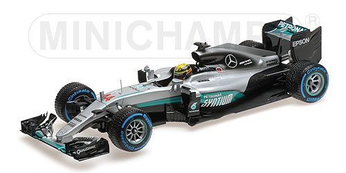 Модель 1:18 Mercedes-AMG Petronas F1 Team F1 W07 Hybrid №44 Winner BRAZILIAN GP (Lewis Hamilton)