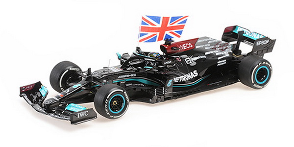 Модель 1:18 MERCEDES-AMG PETRONAS FORMULA ONE TEAM W12 E PERFORMANCE Winner BRITISH GP (Lewis Hamilton)