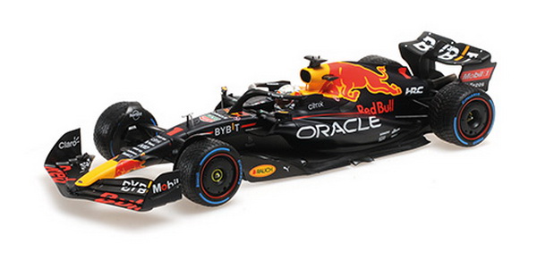 Модель 1:18 Oracle Red Bull Racing RB18 - Max Verstappen - 3rd Monaco GP 2022 - W/Rain Tyres - L.E. 354 Pcs.