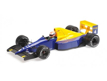 Tyrrell Ford 018 №4 BELGIAN GP (Johnny Herbert) 110891104 Модель 1:18