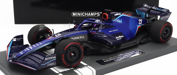 WILLIAMS F1 Fw44 Team Williams Racing N 23 Bahrain Gp (2022) Alexander Albon, Blue 117220123 Модель 1:18