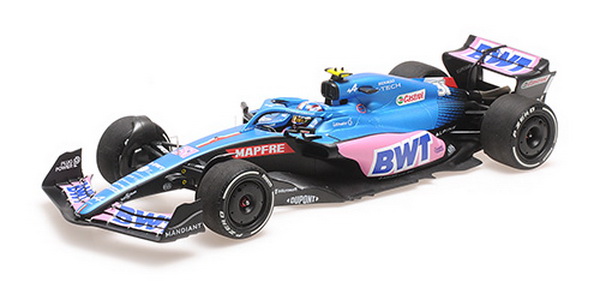 BWT Alpine F1 Team A522 - Esteban Ocon - Australian GP 2022 117220331 Модель 1:18