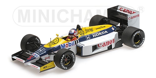 Модель 1:18 Williams Honda FW11 №5 «Canon» (Nigel Mansell)