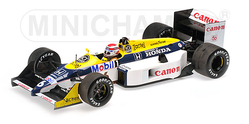 Модель 1:18 Williams Honda FW11B №6 «Canon» World Champion (Nelson Piquet)