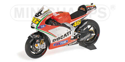 Модель 1:12 Ducati Desmosedici GP12 №46 «Ducati MotoGP Team» (Valentino Rossi)