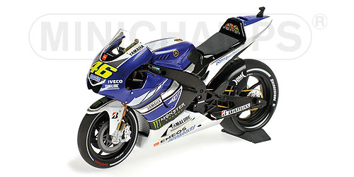 Модель 1:12 Yamaha YZR-M1 №46 Yamaha Factory Racing MotoGP (Valentino Rossi)