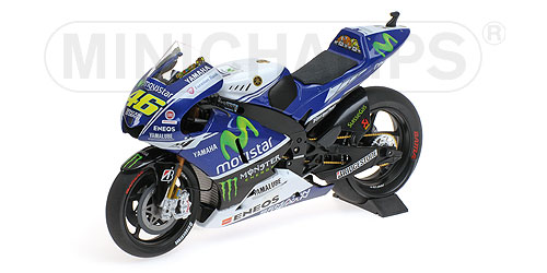 Модель 1:12 Yamaha YTZ-M1 №46 Yamaha Factory Racing MotoGP (Valentino Rossi)