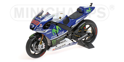 Модель 1:12 Yamaha YTZ-M1 №99 Yamaha Factory Racing MotoGP (Jorge Lorenzo)