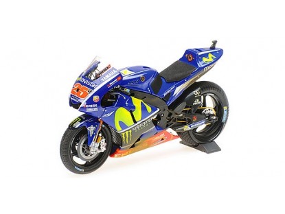 Модель 1:12 Yamaha YZR-M1 №25 MotoGP GP Malaysia (Maverick Vinales) Rain Tyres & Dirty Look