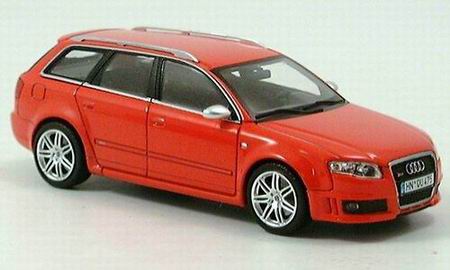 Модель 1:43 Audi RS4 Avant - red