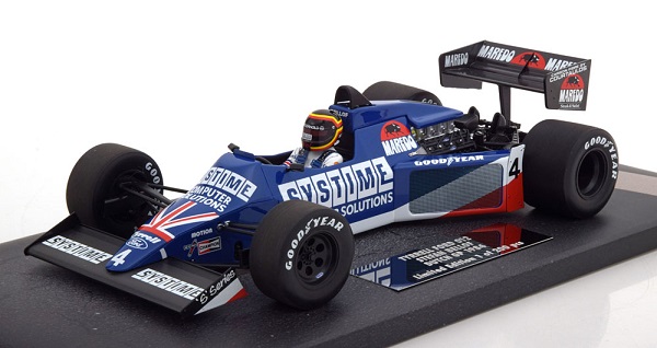 Модель 1:18 Tyrrell Ford 012 №4 GP Zandvoort (Bellof mit Tyrrell Cap) (L.E.200pcs)