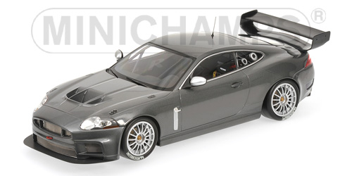 Jaguar XKR GT3 - grey met 150081390 Модель 1:18