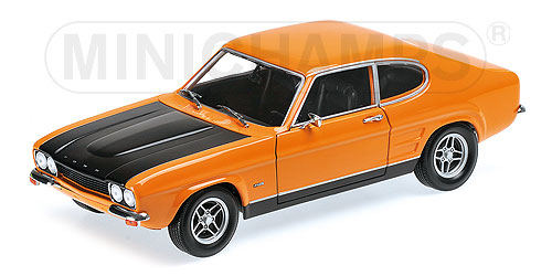 Модель 1:18 Ford Capri RS 2600 (LHD) - orange/black