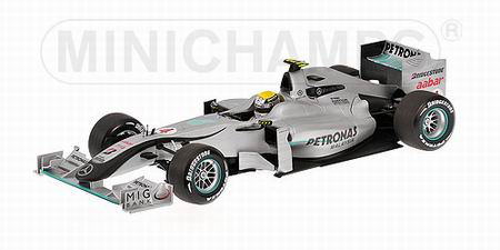 Модель 1:18 Mercedes GP Petronas №4 ShowCar (Nico Rosberg)