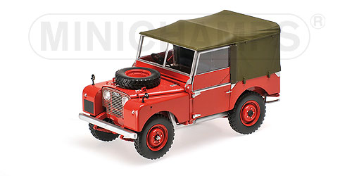 Модель 1:18 Land Rover - red