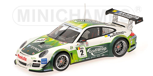 Модель 1:18 Porsche 911 GT3 R №2 Prospeed Competition FIA GT3 EUROPEAN Championship (LAPPALAINEN - HEYLEN)