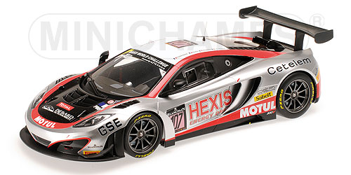 Модель 1:18 McLaren 12C GT3 №107 HEXIX Racing 24h Spa (Olivier Panis - Laurent Cazenave - Eric Debard - Come Ledogar)