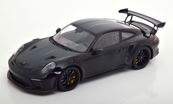 Модель 1:18 Porsche 911 (991/2) GT3 RS Weissach Package - black (L.E.111pcs)