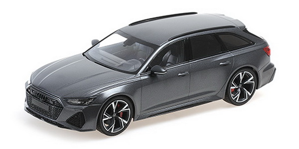 Модель 1:18 Audi RS 6 Avant - 2019 - MATT GREY - (L.E. 333 pcs.)