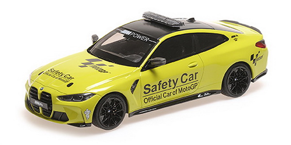 Модель 1:18 BMW M4 «Safety Car MotoGP» - yellow (L.E.450pcs)