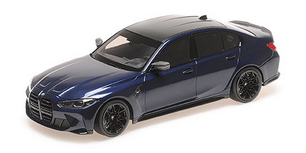 BMW M3 - 2020 - Blue 155020201 Модель 1:18