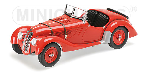 Модель 1:18 BMW 328 - 1936 - RED
