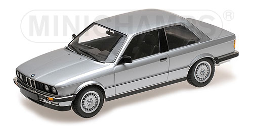 bmw 323i - 1982 - silver 155026001 Модель 1:18