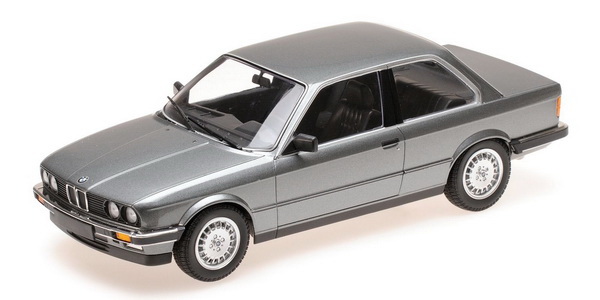 Модель 1:18 BMW 323I (E30) 1982 grey metallic
