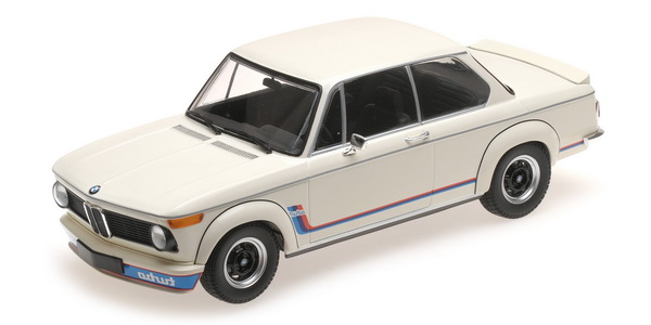 BMW 2002 Turbo - 1973 - WHITE 155026200 Модель 1:18